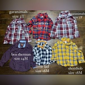 ❌SOLD ON MERCARI❌ toddler boy tops